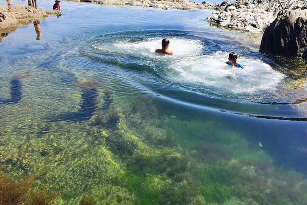 Bijou Coastal Apartment In Polperro With Hot Tub Onsite Parking Downhill Walk To Village ภายนอก รูปภาพ