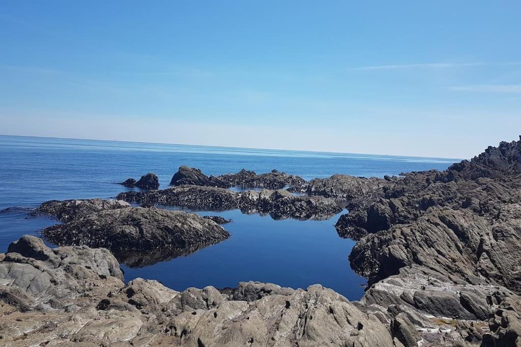 Bijou Coastal Apartment In Polperro With Hot Tub Onsite Parking Downhill Walk To Village ภายนอก รูปภาพ